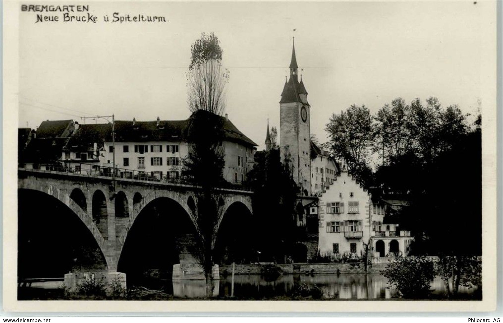 5620 Bremgarten AG - Neue Brücke Spitelturm - 51715319