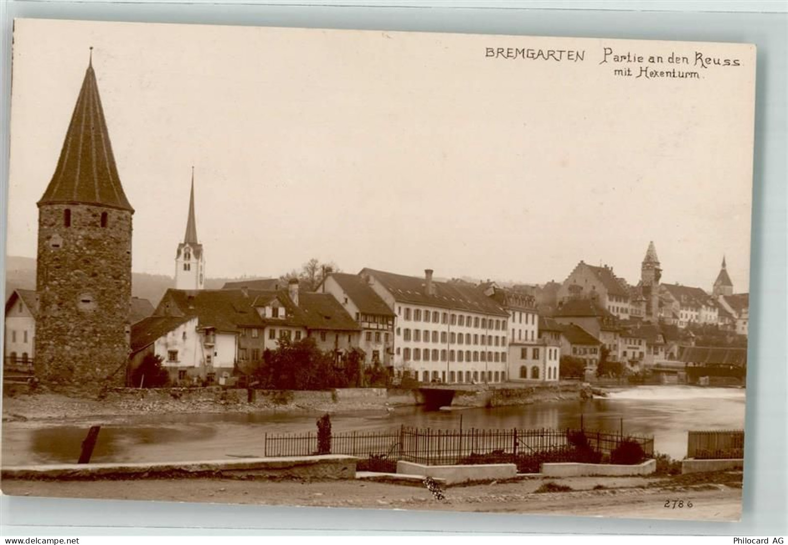 5620 Bremgarten AG - Reuss Hexenturm - 39700588