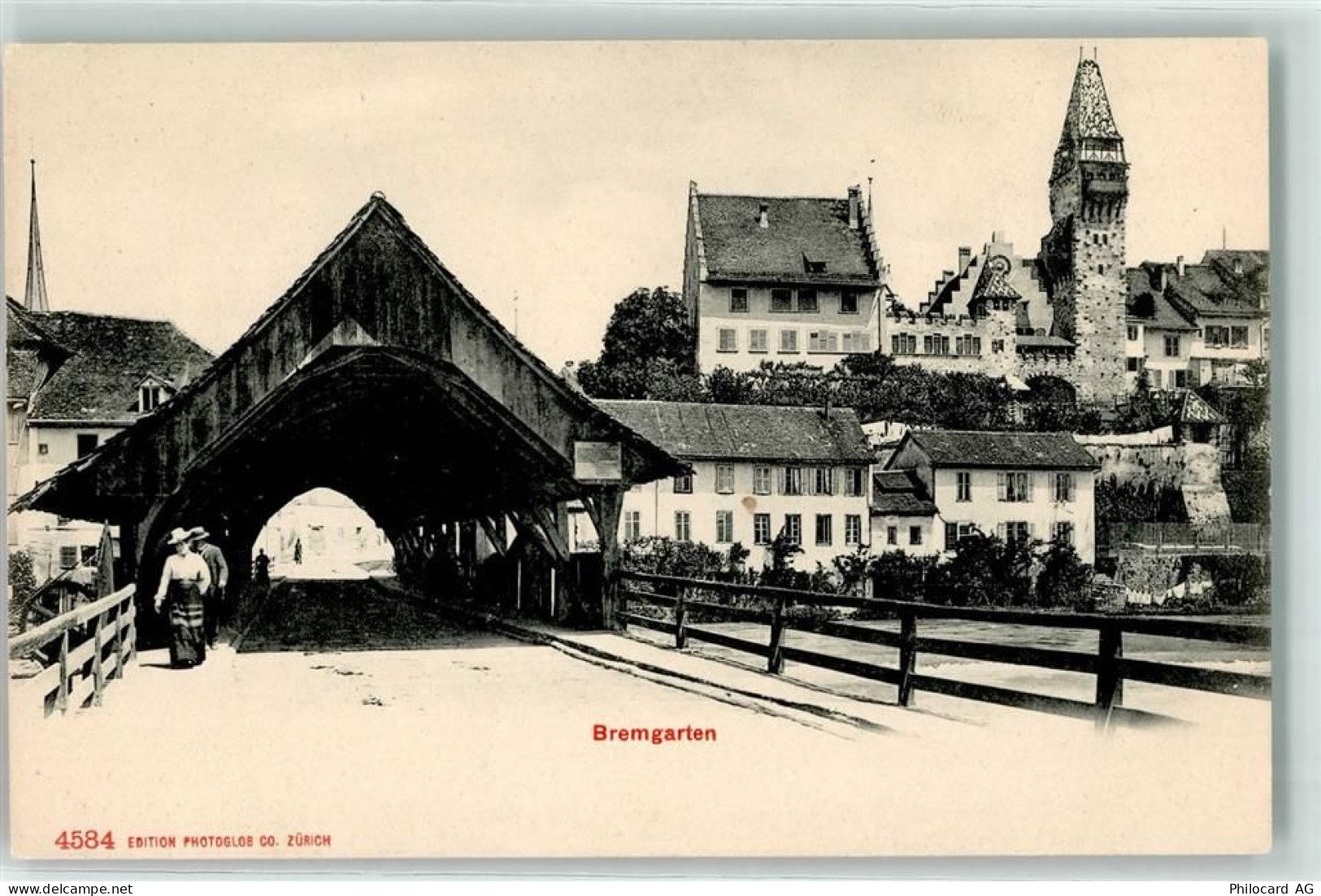 5620 Bremgarten AG - Reussbrücke - 10620084