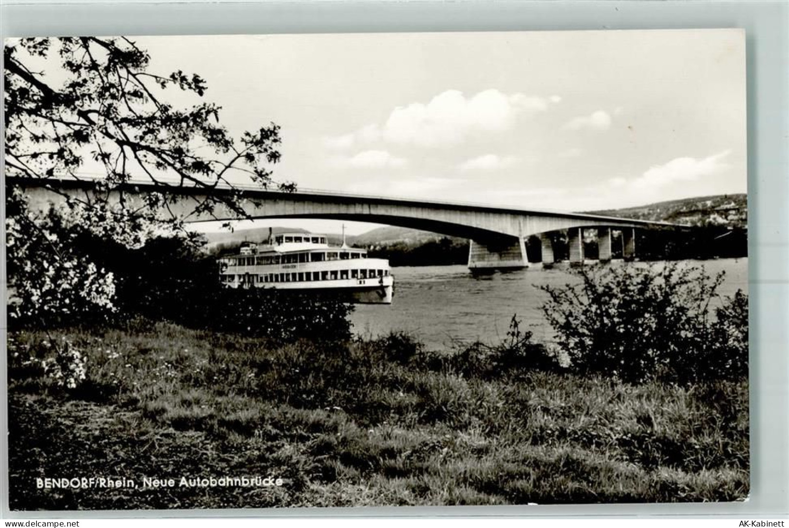 56203 W5410 Höhr-Grenzhausen - Neue Autobahnbrücke MS - 39132863