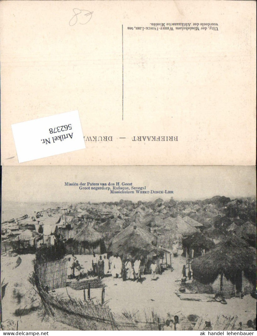 562378,Africa Senegal RUFISQUE Missionierung Weert Donck Lier Dakar