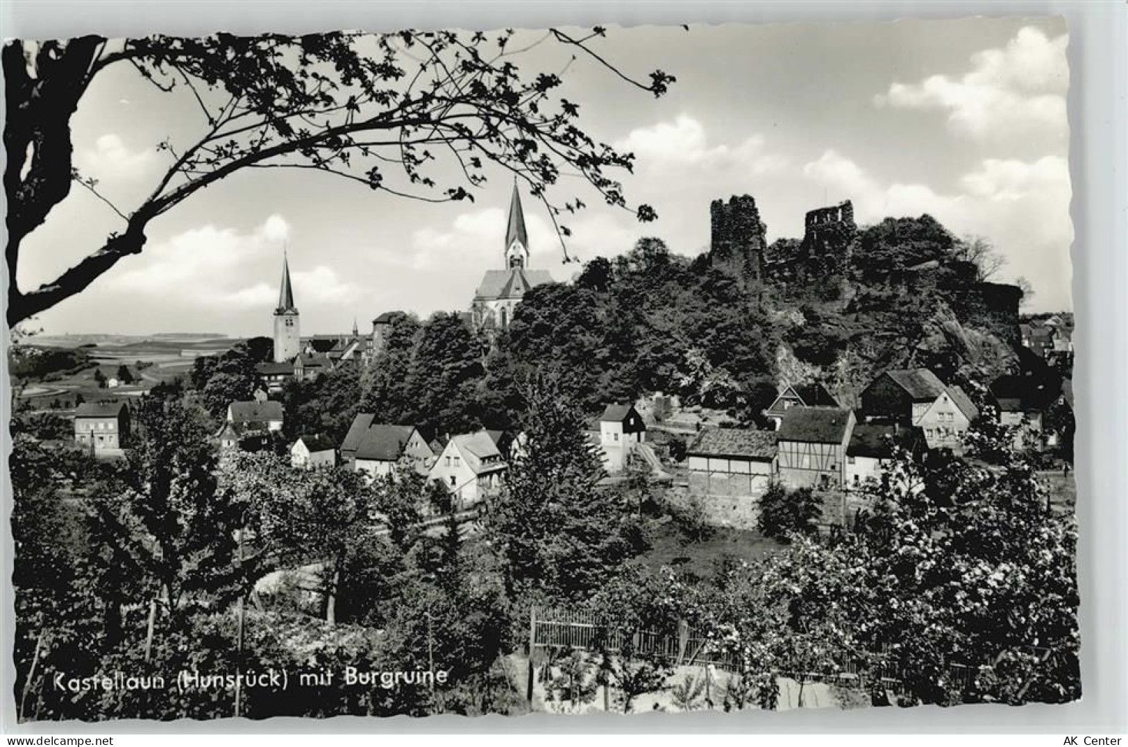 56288 W5448 Kastellaun - Burgruine - 10014584