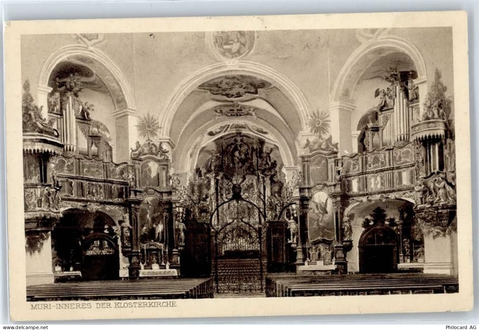 5630 Muri AG - Inneres der Klosterkirche - 51088483