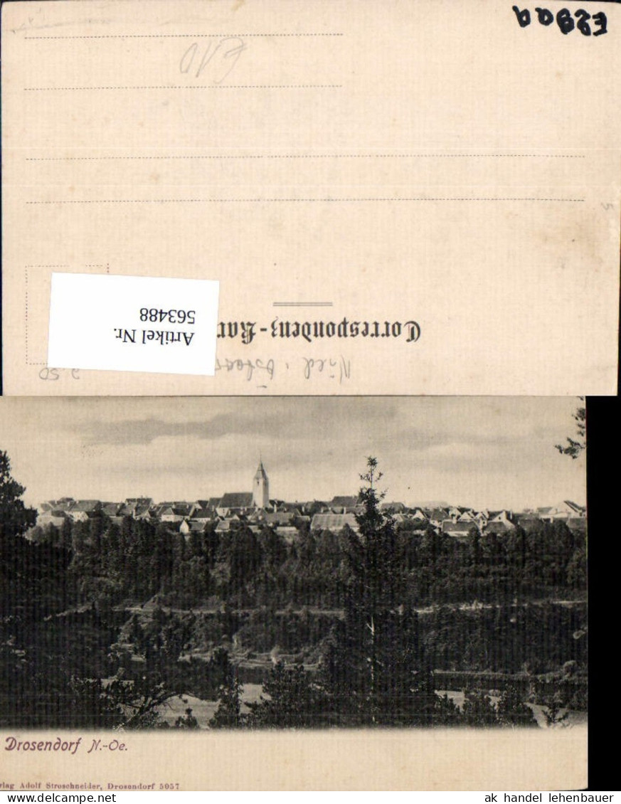 563488,Drosendorf Totale Drosendorf-Zissersdorf