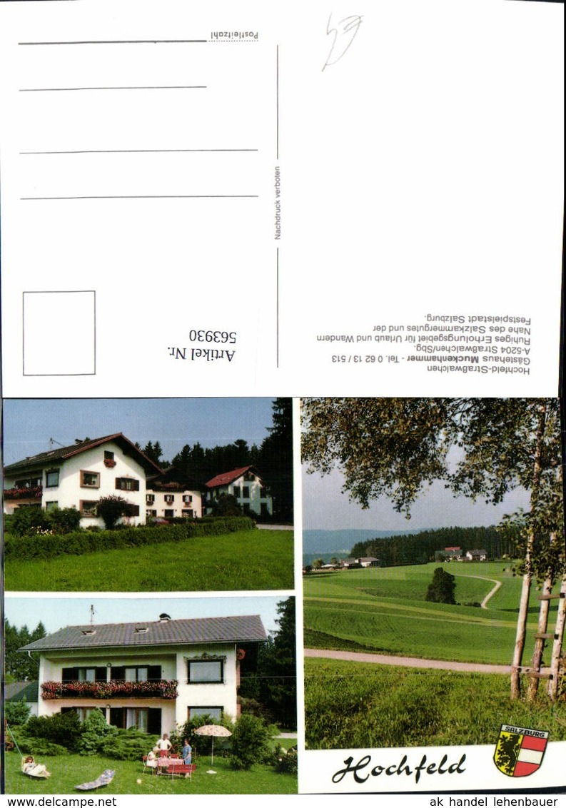 563930,Hochfeld Stra&szlig;walchen G&auml;stehaus Muckenhammer