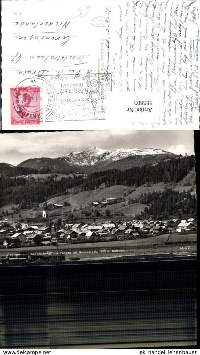 565603,Foto Ak Altenmarkt i. Pongau m. Grieskareck