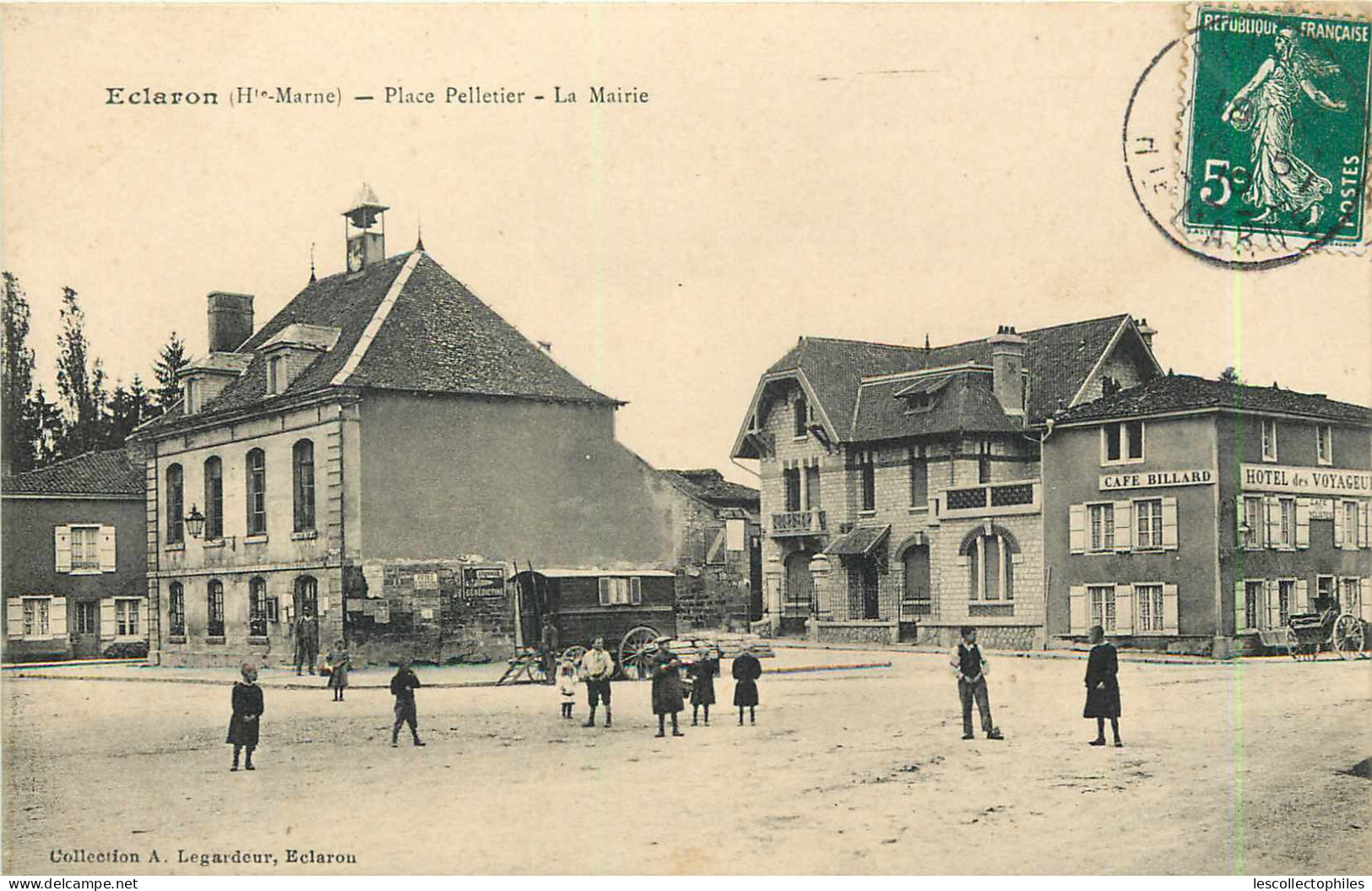 56622 - ECLARON BRAUCOURT SAINTE LIVIERE - PLACE PELLETIER / LA MAIRIE