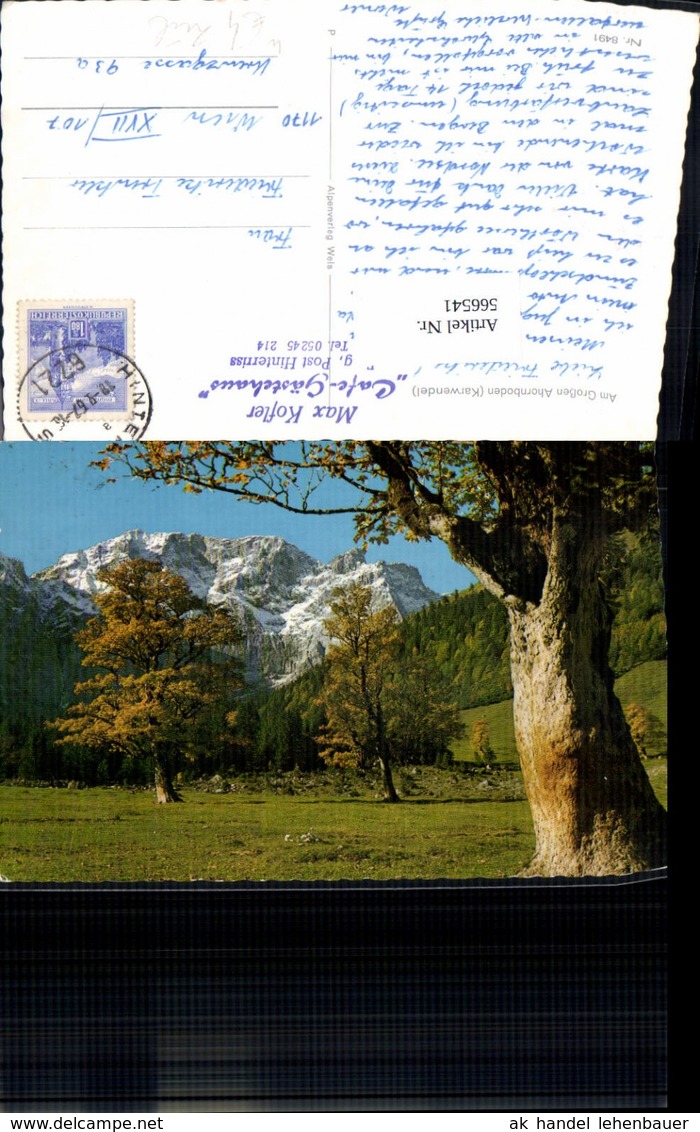 566541,Am Gro&szlig;en Ahornboden Karwendel Eng Vomp