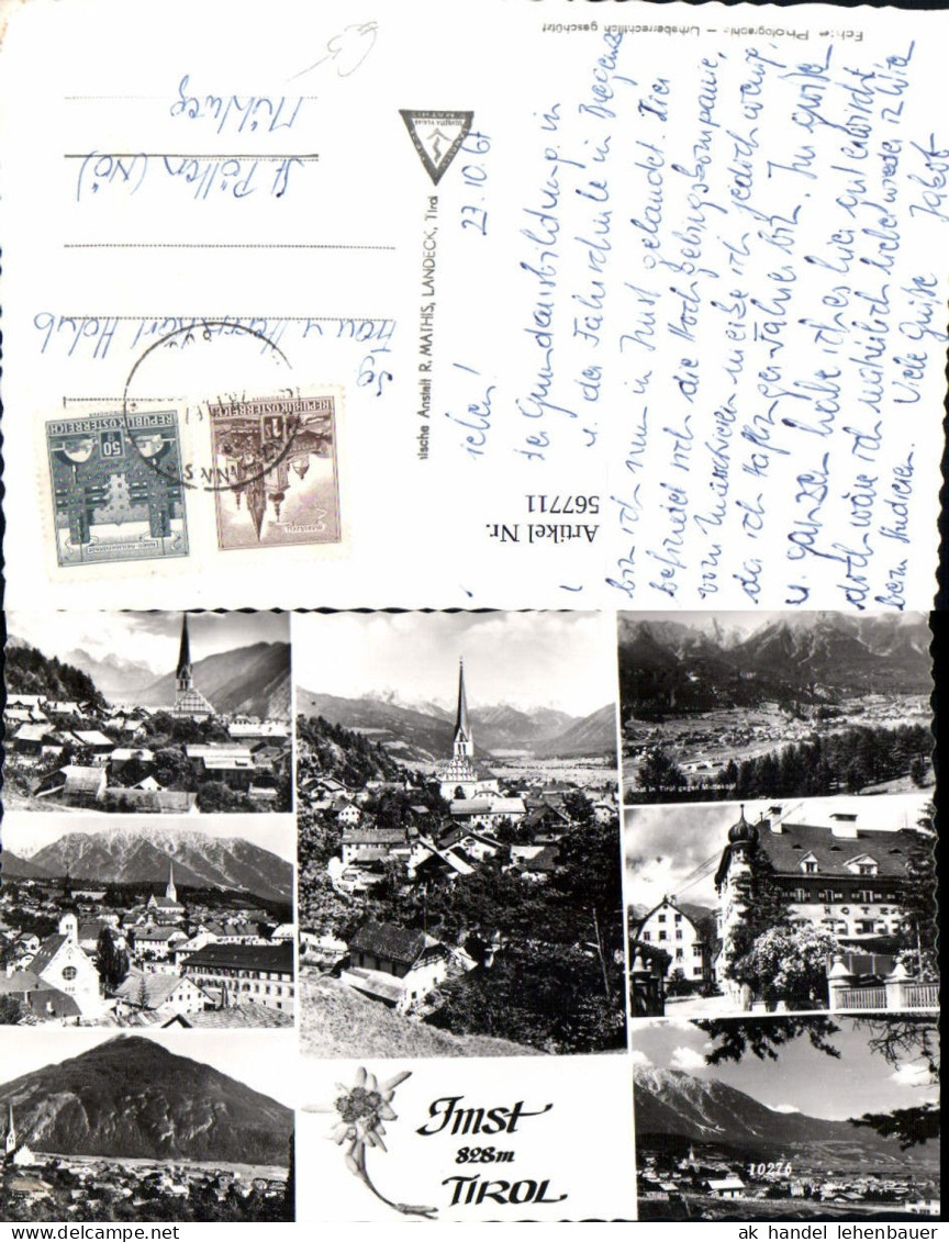 567711,Mehrbild Ak Imst Ansichten