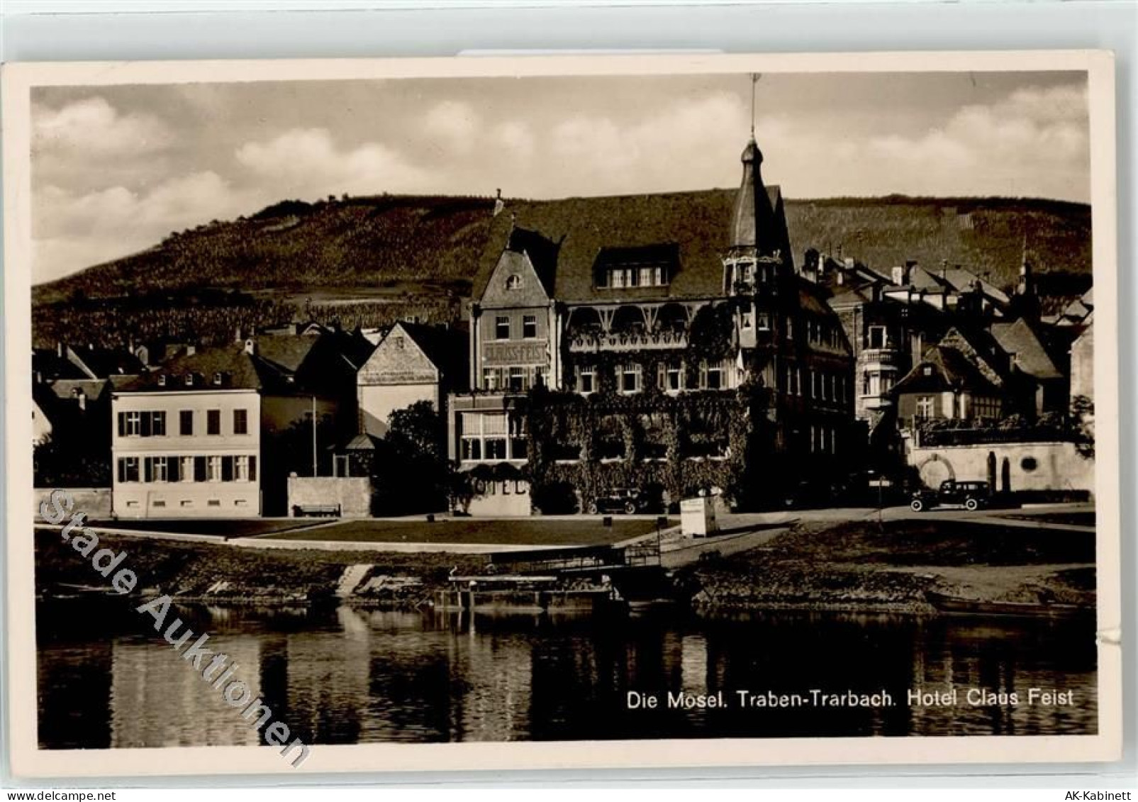 56841 W5580 Traben-Trarbach - Hotel Claus Feist Anlegestelle Mosel - 52258293