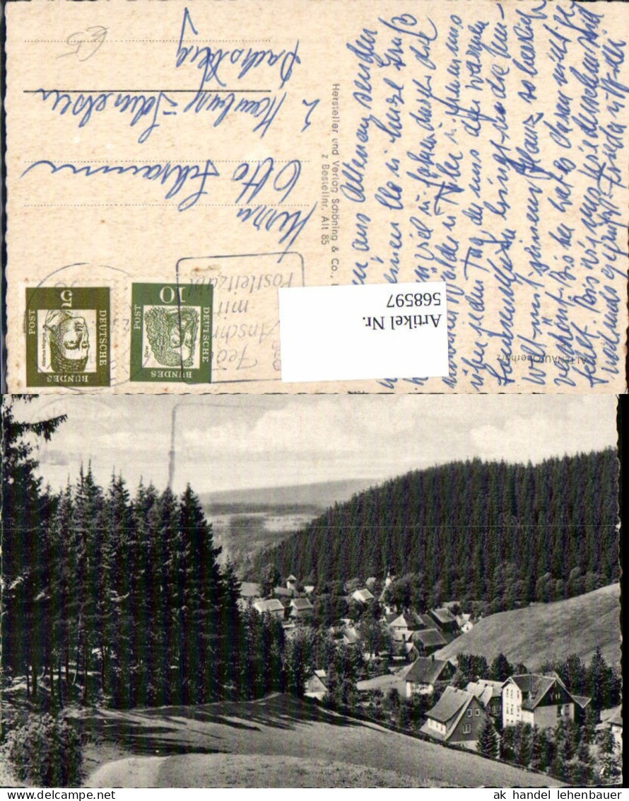 568597,Altenau Oberharz Altenau-Schulenberg im Oberharz
