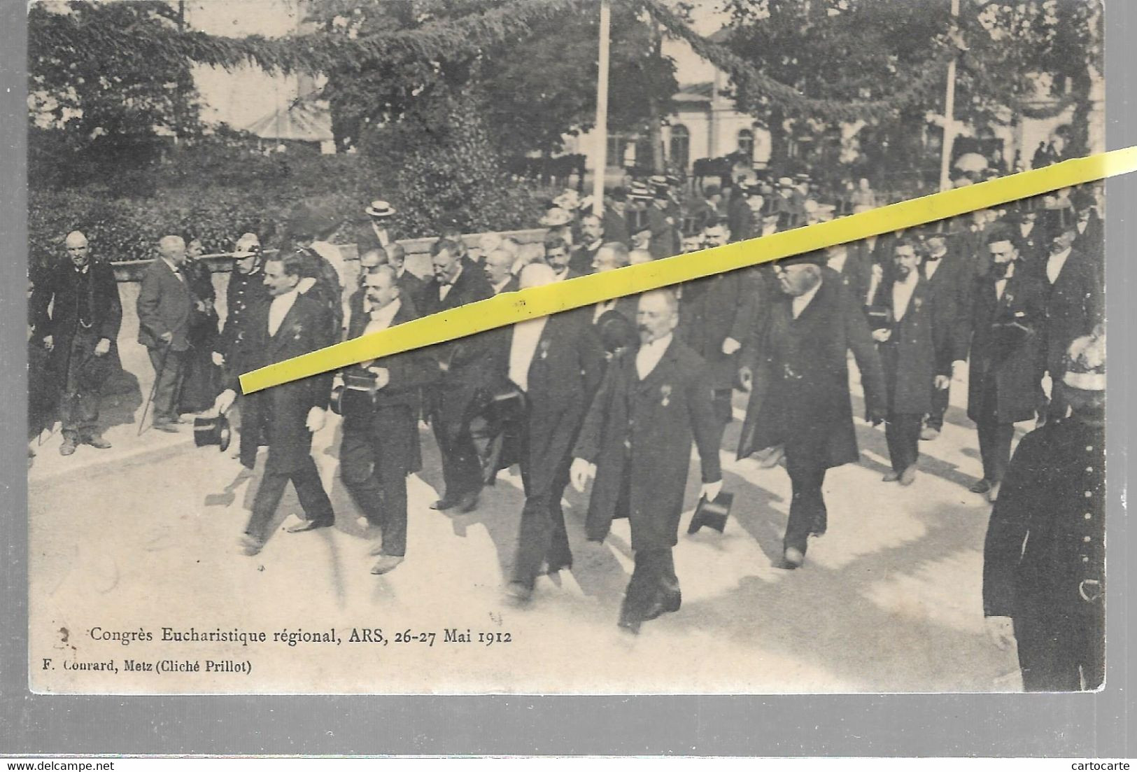 57 ARS SUR  MOSELLE  CONGRES 1912