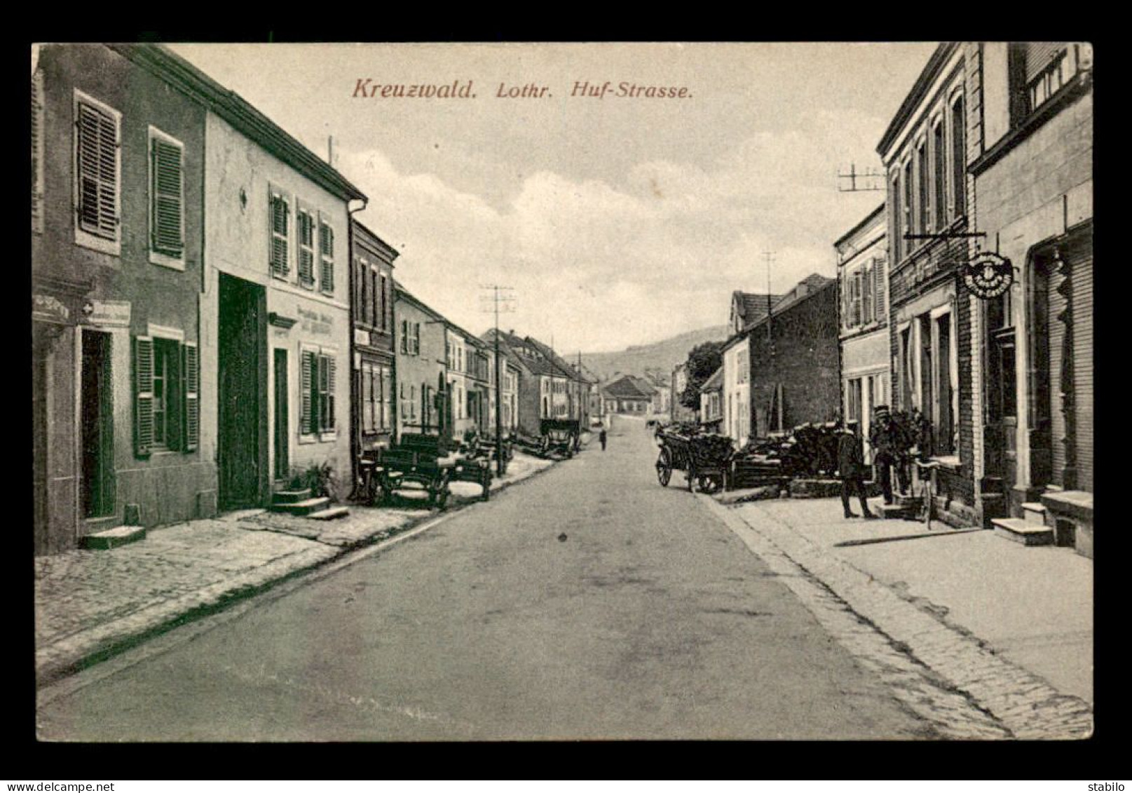 57 - CREUTZWALD - KREUZWALD - HUF-STRASSE