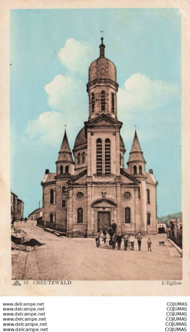 57 - CREUTZWALD - S01344 - L'Eglise
