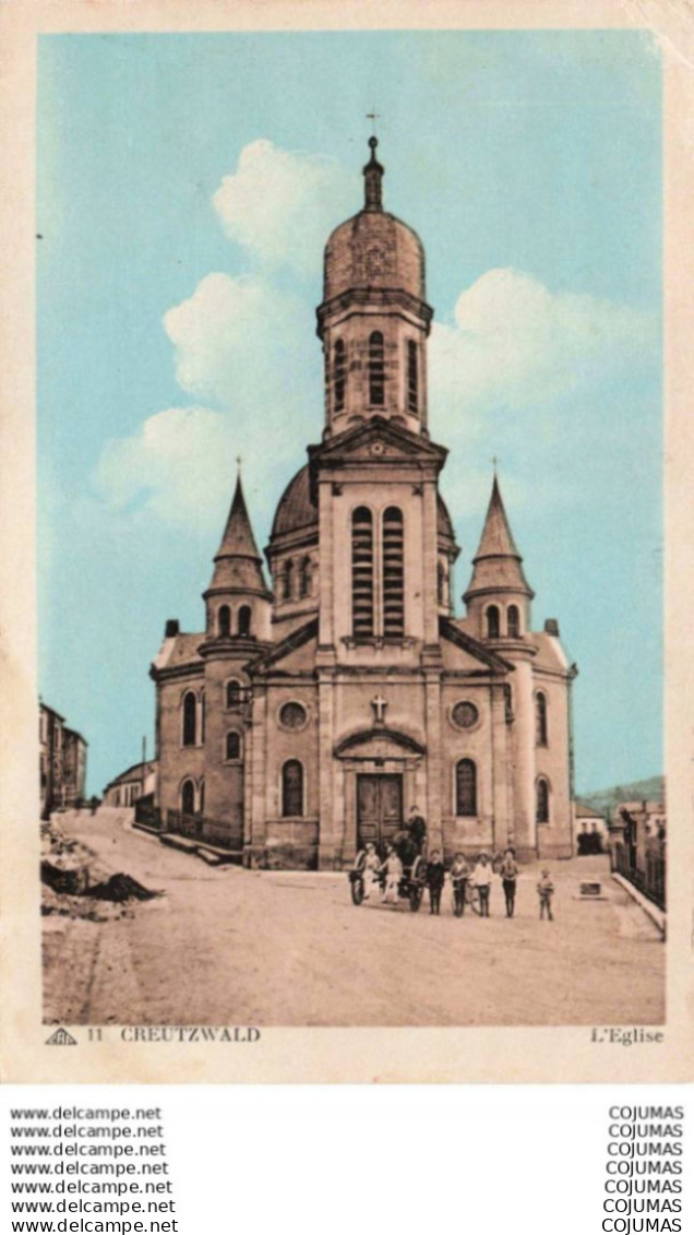 57 - CREUTZWALD - S01344 - L'Eglise