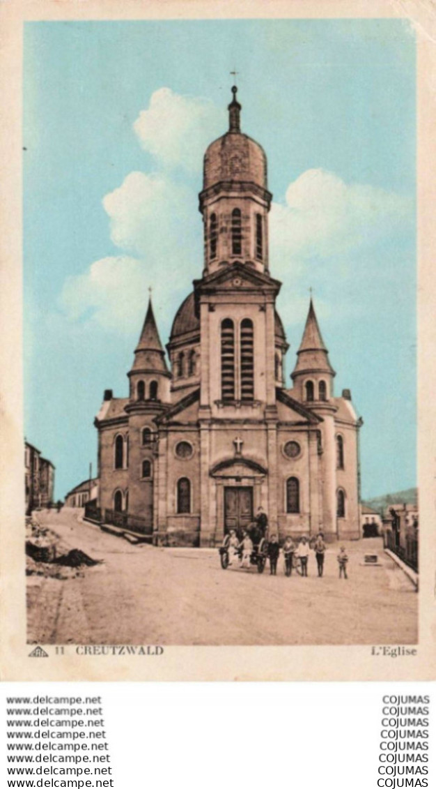 57 - CREUTZWALD - S01344 - L'Eglise