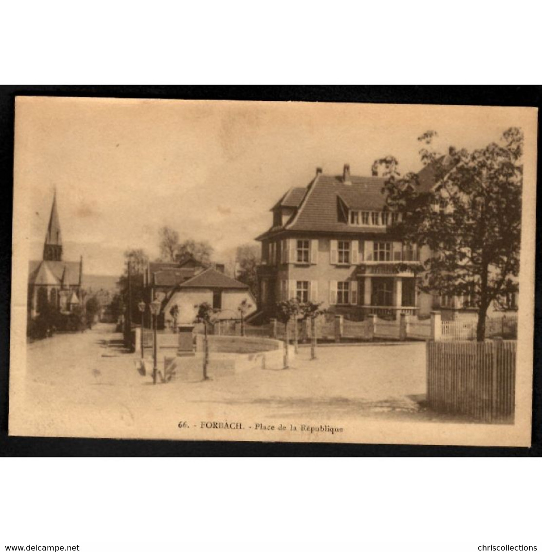 57 - FORBACH (Moselle) - Place de la République