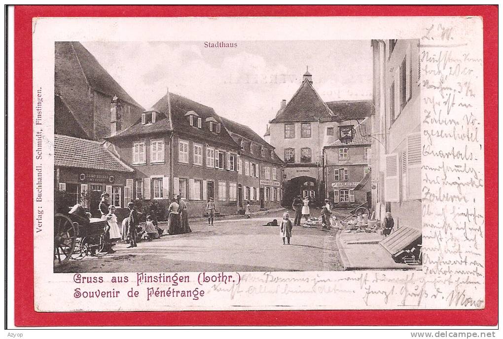 57 - GRUSS AUS FINSTINGEN - FENETRANGE - Stadthaus