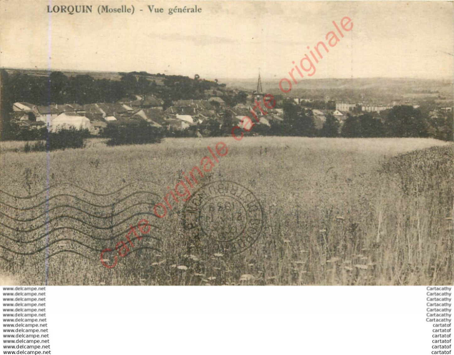 57.  LORQUIN .  Vue générale .