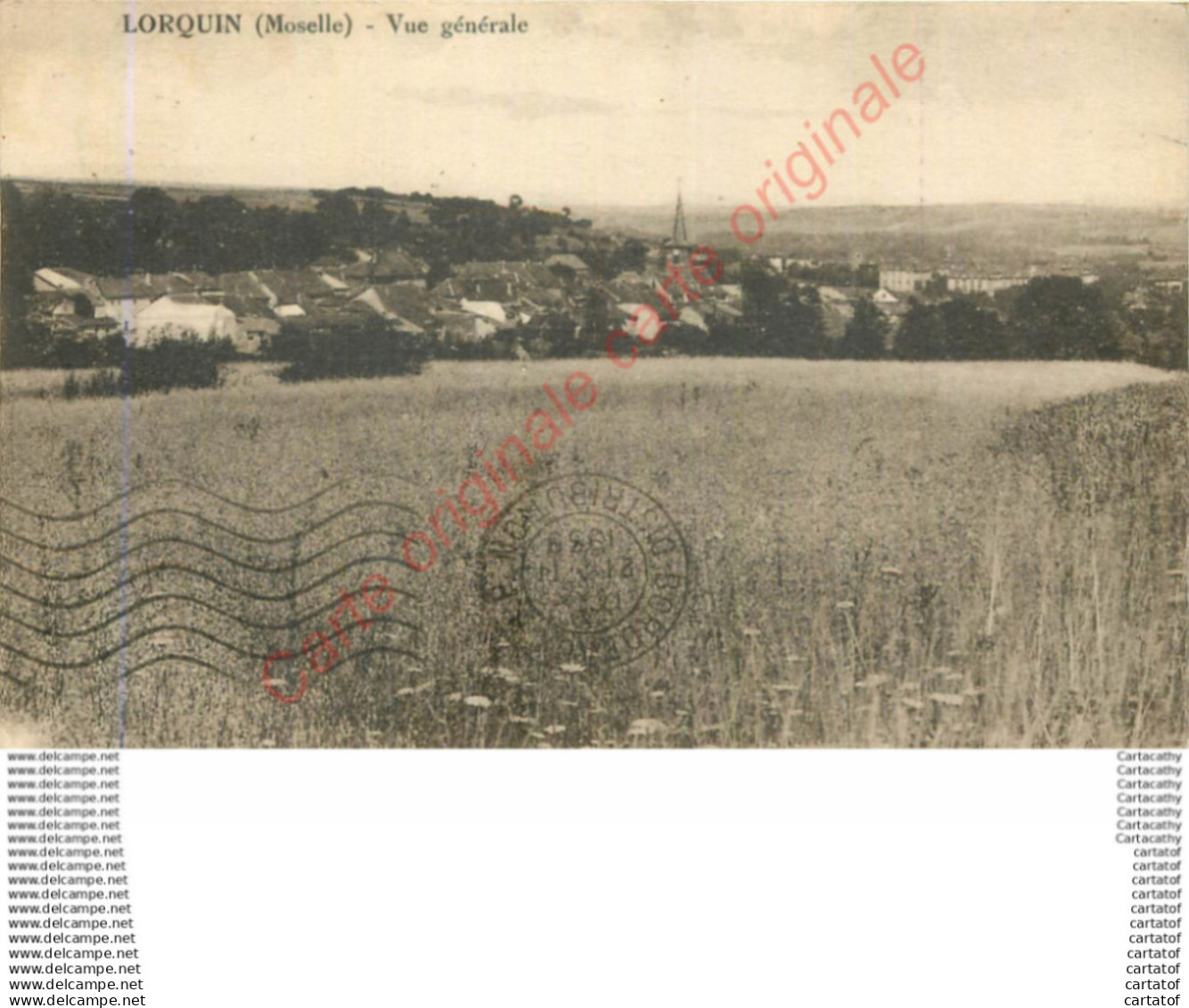 57.  LORQUIN .  Vue générale .