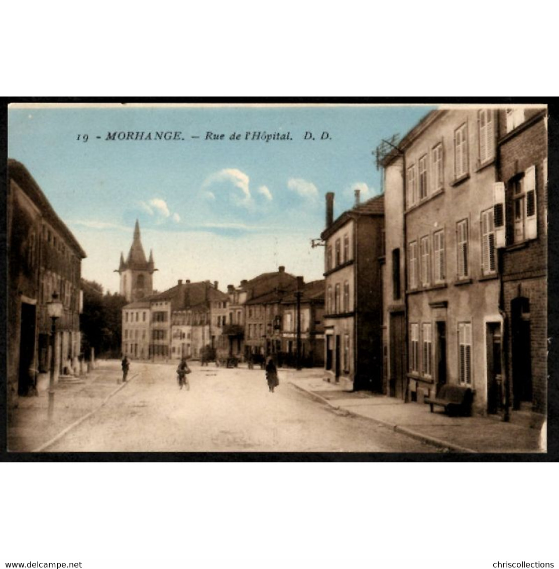 57 - MORHANGE (Moselle) - Rue de l'Hôpital