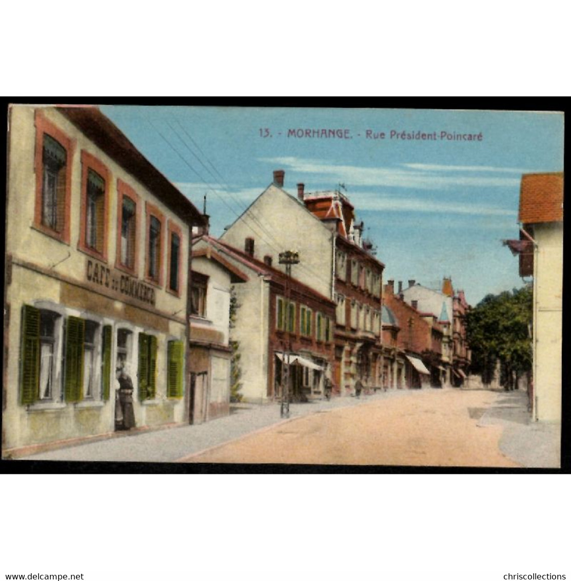 57 - MORHANGE (Moselle) - Rue Président Poincaré