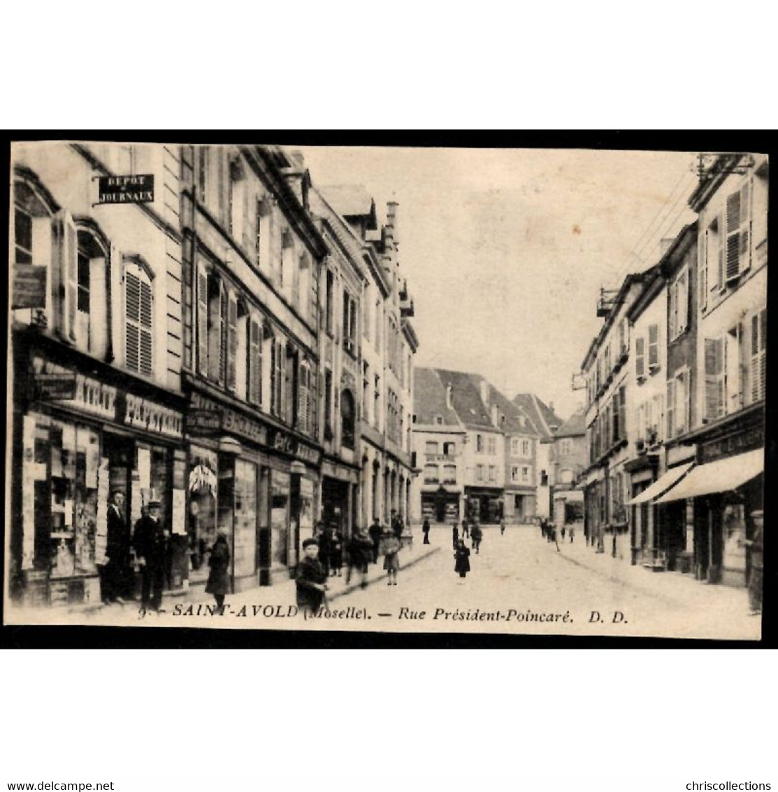 57 - SAINT AVOLD (Moselle) - Rue Président Poincaré - D.D.