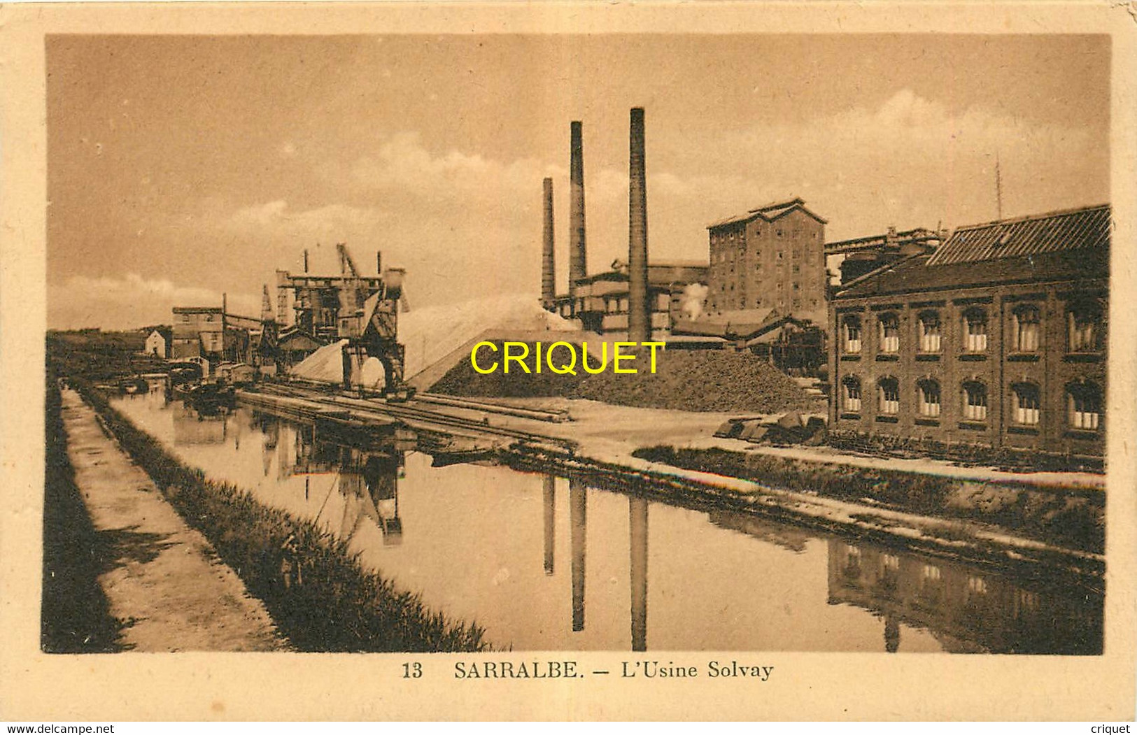 57 Sarralbe, l'Usine Solvay