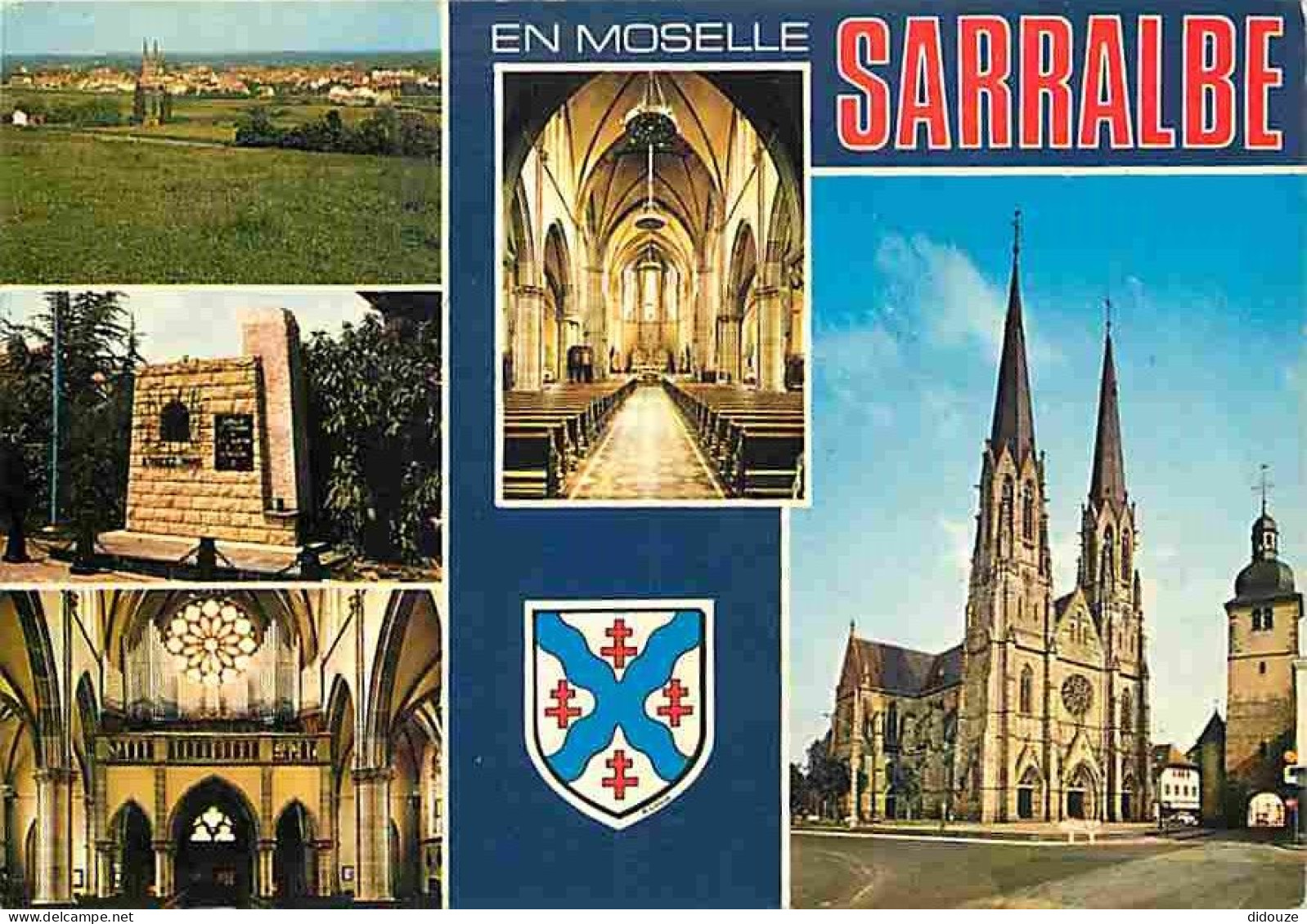 57 - Sarralbe - Multivues - Blasons - CPM - Voir Scans Recto-Verso