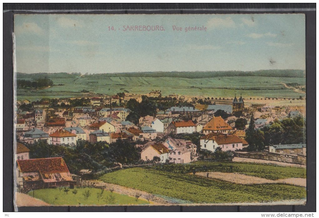 57 - Sarrebourg - Vue Générale - Colorisée