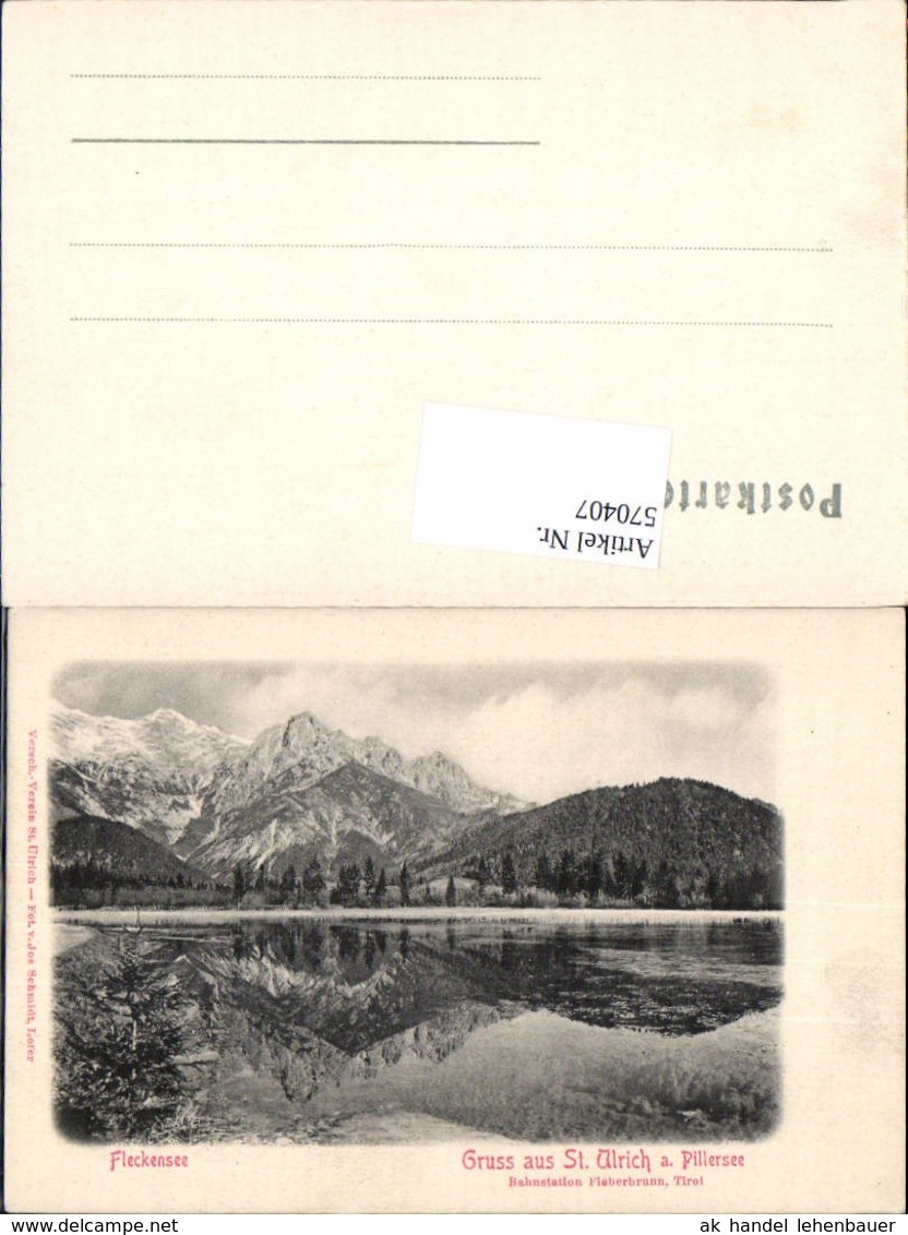 570407,St. Ulrich am Pillersee Fieberbrunn Fleckensee