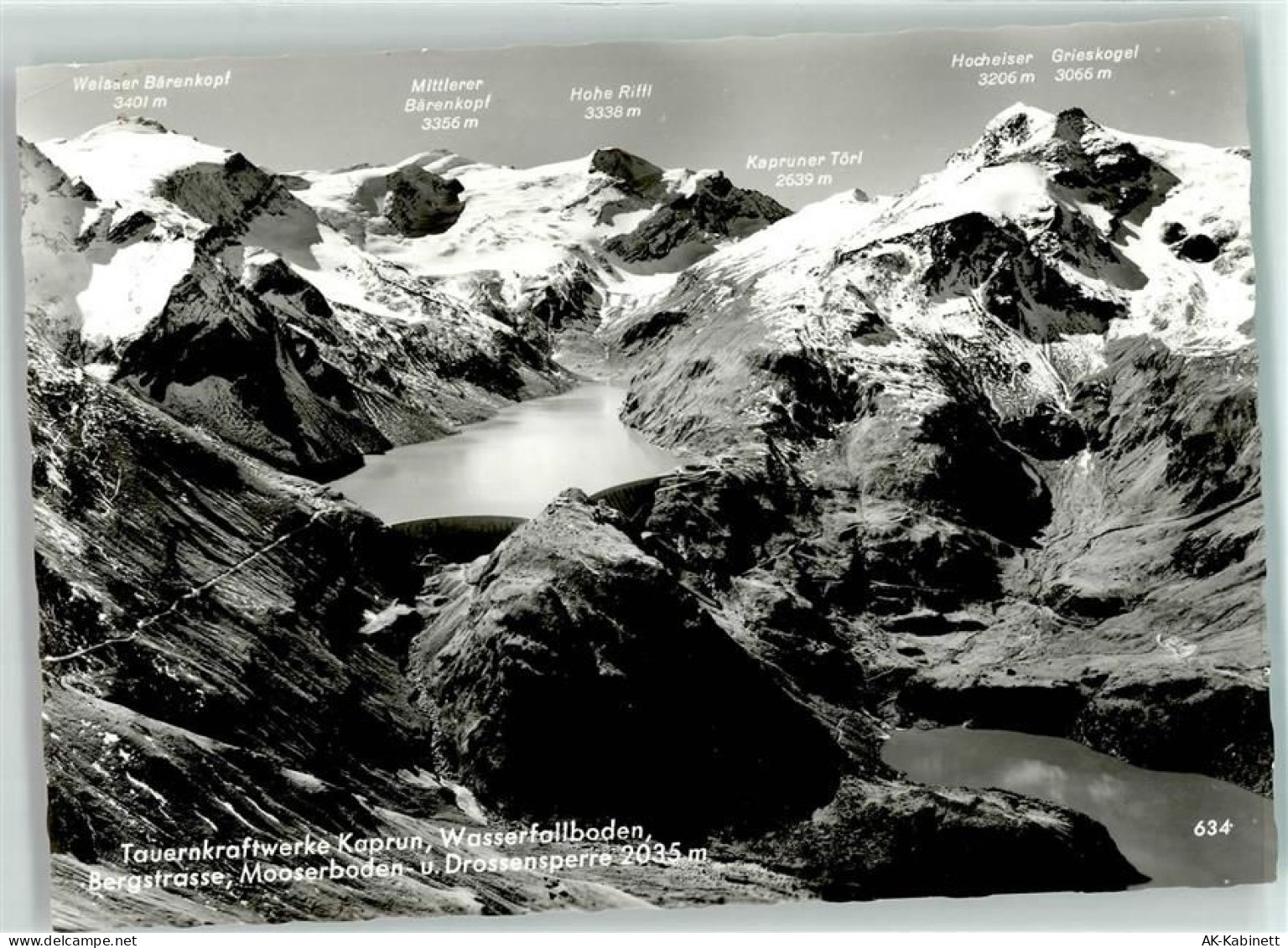 5710 Kaprun - Tauernkraftwerk Kaprun Wasserfallboden Bergstraße Mooserbo... - 39338660