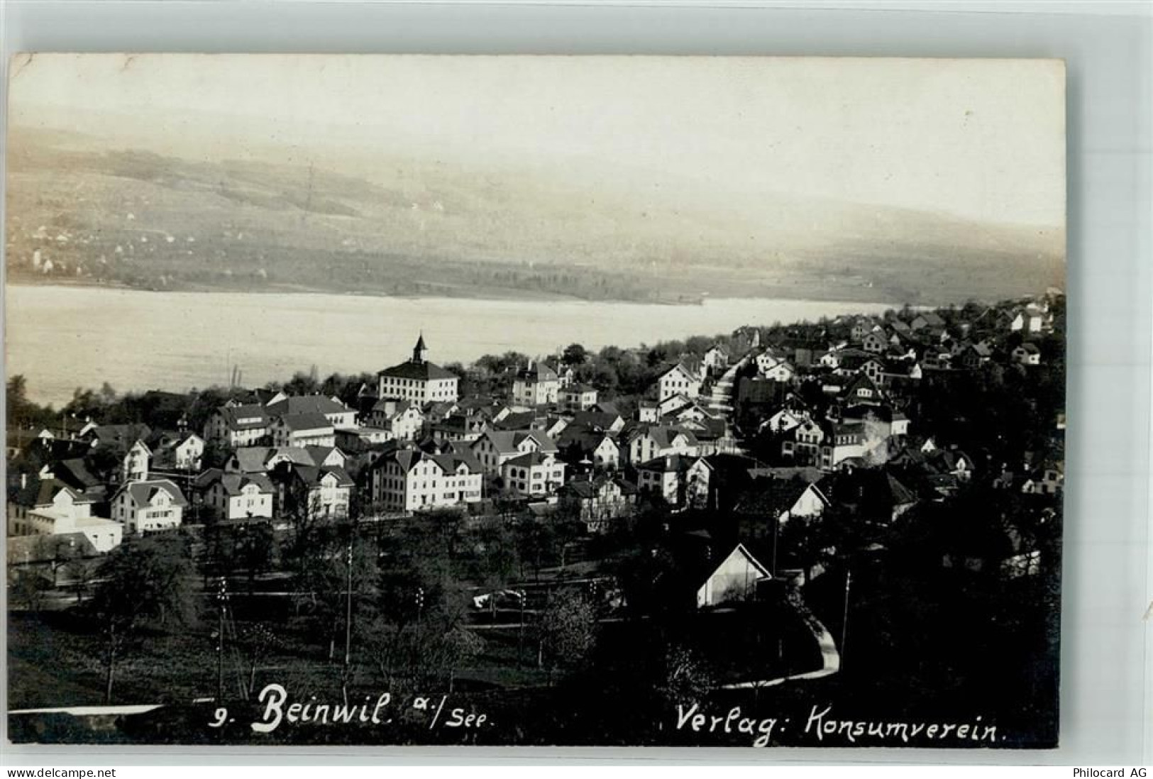 5712 Beinwil am See 1915 Foto AK Foto Verlag Konsumverein - 14000873
