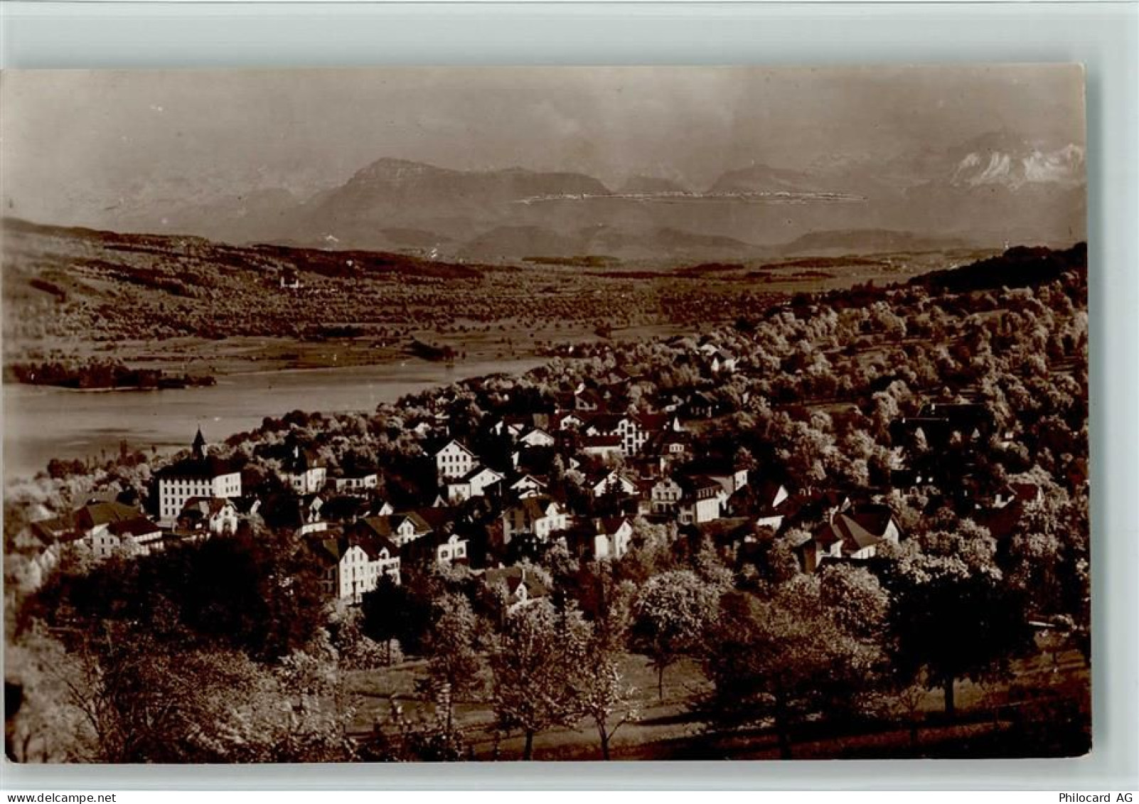 5712 Beinwil am See 1920 Foto AK Vue generale, gute Erhaltung AK - 13077620