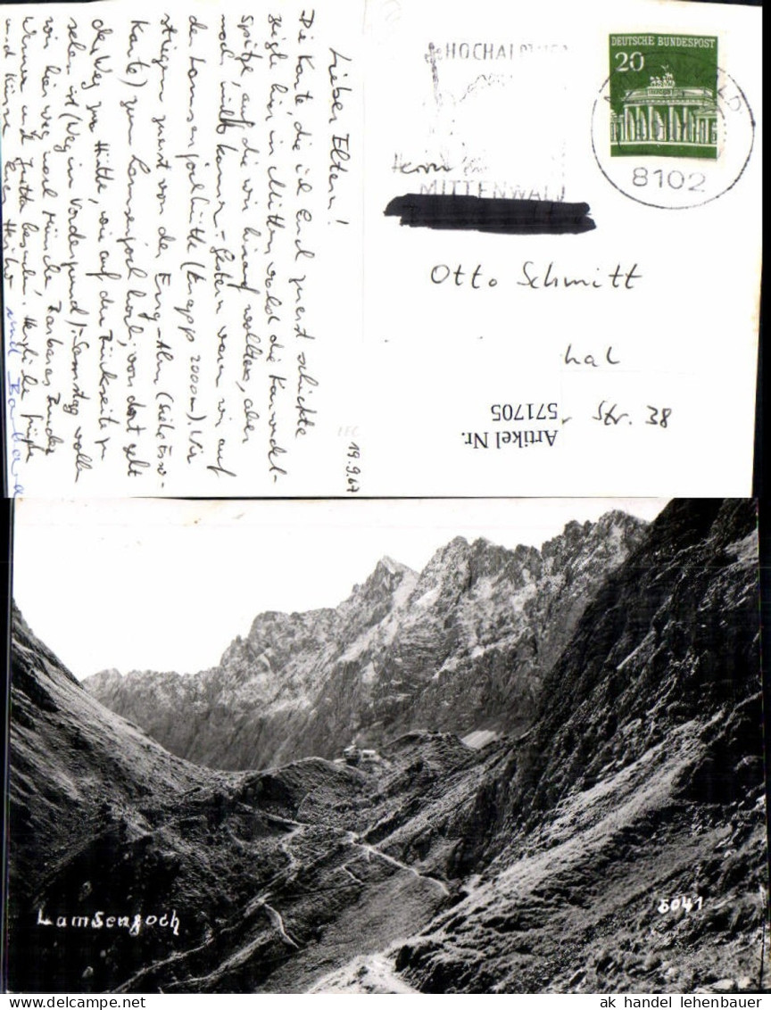 571705,Lamsenjoch b. Vomp