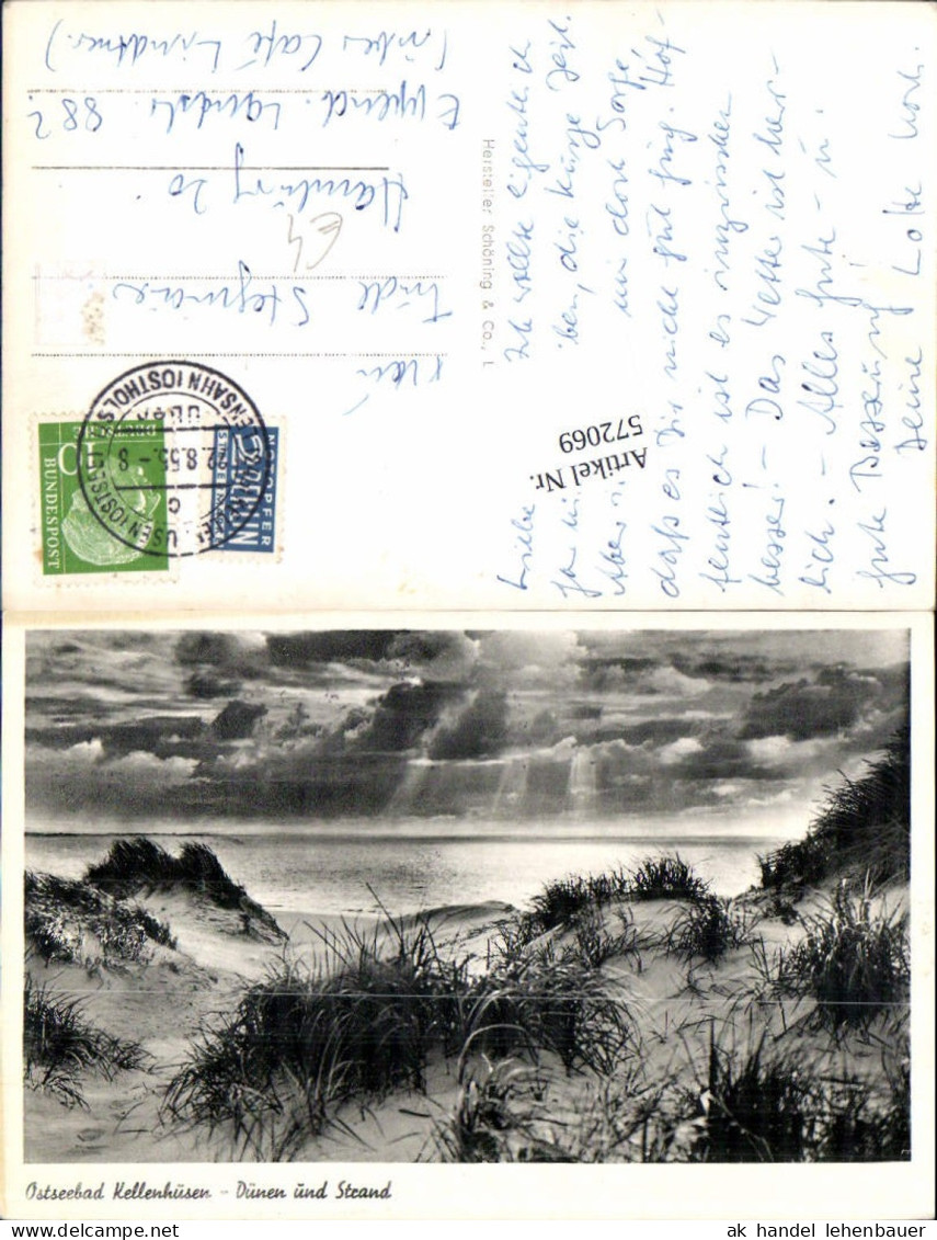 572069,Ostseebad Kellenhüsen Kellenhusen Ostsee Dünen u. Strand