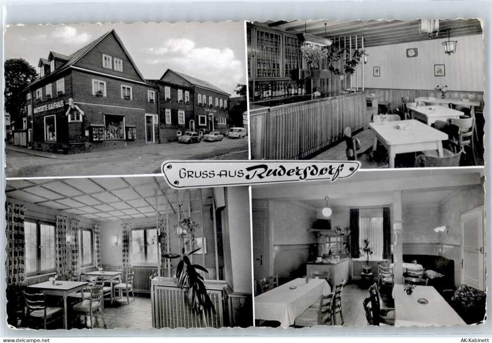 57234 W5901 Rudersdorf , Westf - Gasthaus zum Schuh , Marke entfernt - 51116085