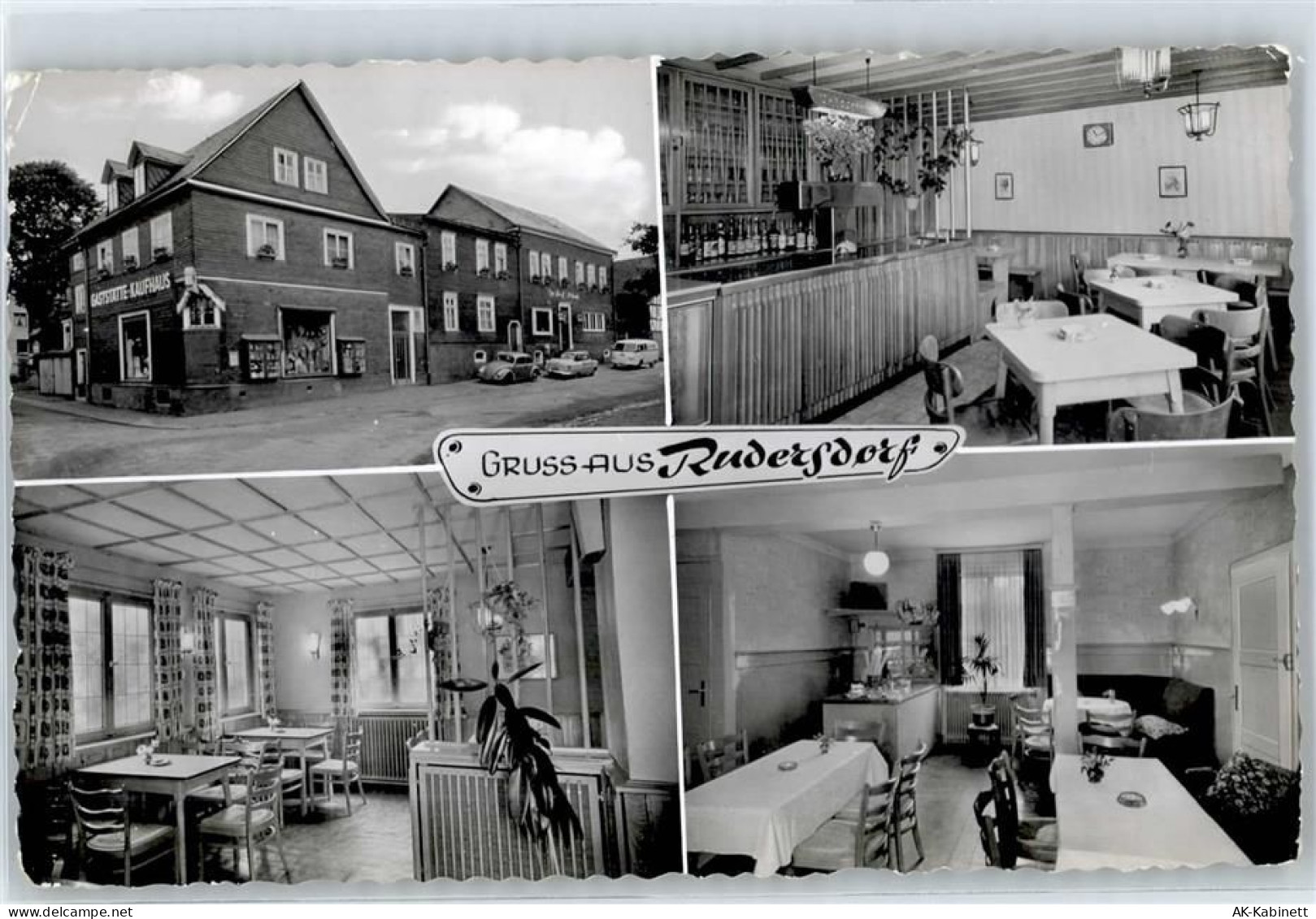57234 W5901 Rudersdorf , Westf - Gasthaus zum Schuh , Marke entfernt - 51116107