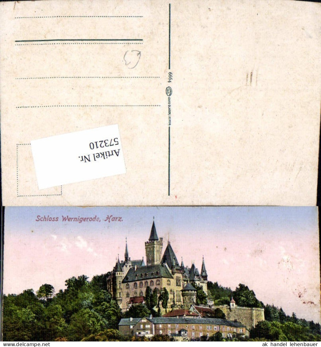 573210,Wernigerode Schloss Wernigerode