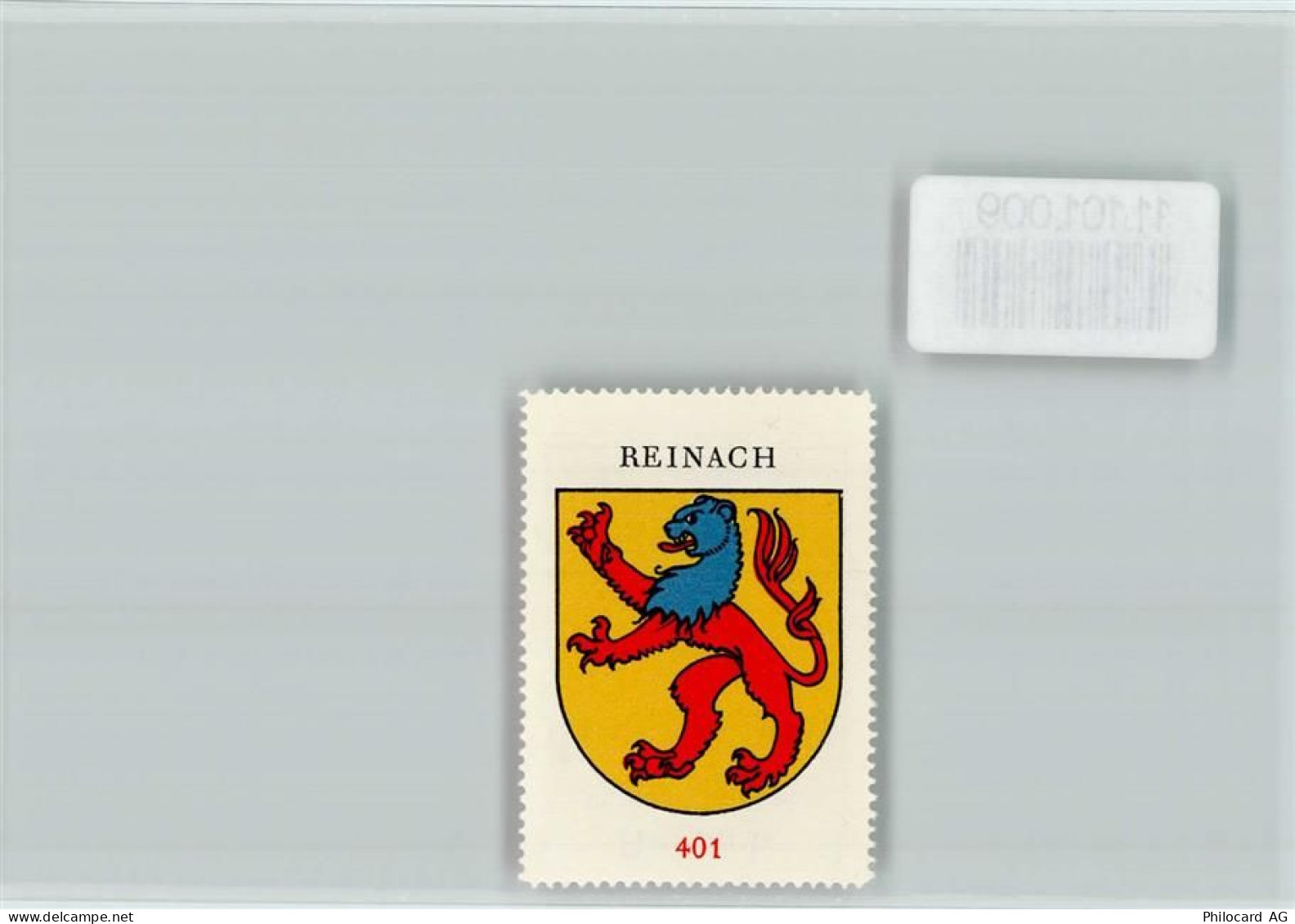 5734 Reinach AG - Vignette Wappen Kaffee Hag ca 1920-1940 Reinach - 11101009