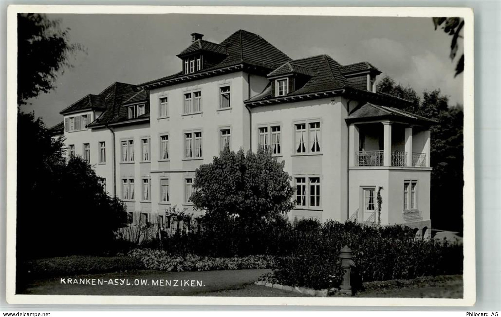 5737 Menziken Foto AK Krankenhaus Kranken-Asyl - 10735327
