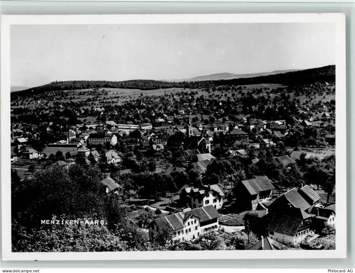 5737 Menziken - Vue generale, gute Erhaltung AK - 13077508