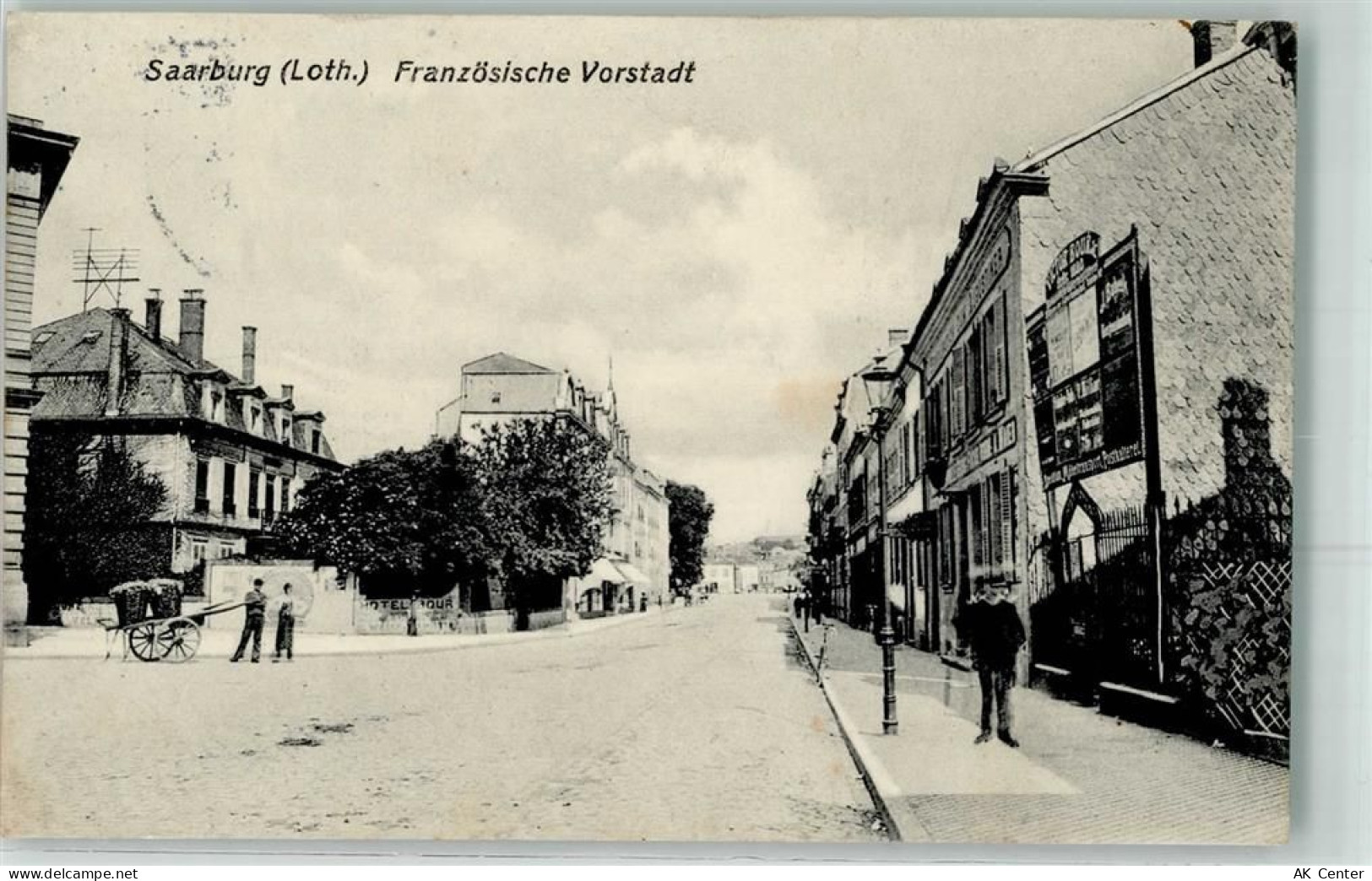 57400 Sarrebourg Saarburg 1911 - Französische Vorstadt - 13277205