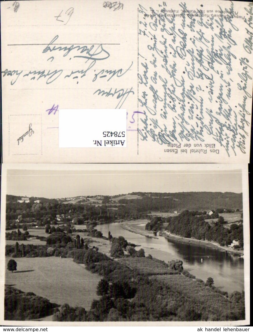 578425,Ruhrtal b. Essen Blick v. d. Platte