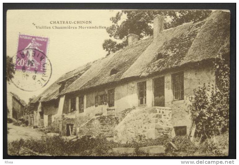 58 Château-Chinon chaumiere    D58D  C58062C RH057577