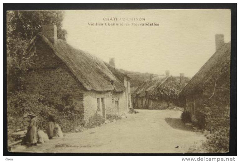 58 Château-Chinon chaumiere    D58D  C58062C RH057578