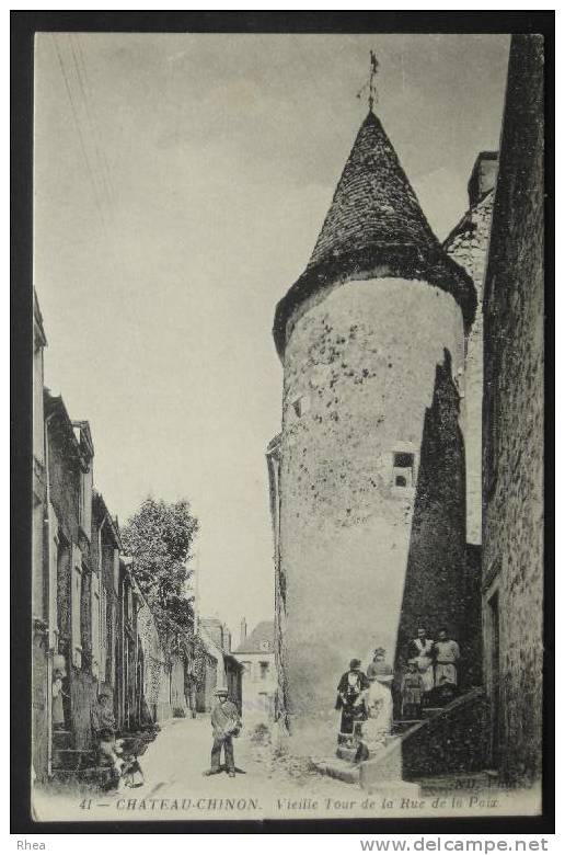 58 Château-Chinon tour    D58D  C58062C RH057571