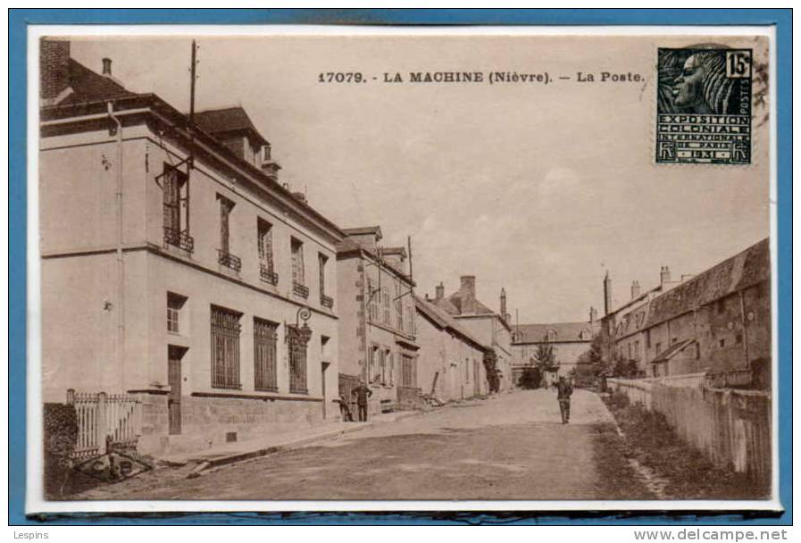 58 - La MACHINE --  La Poste