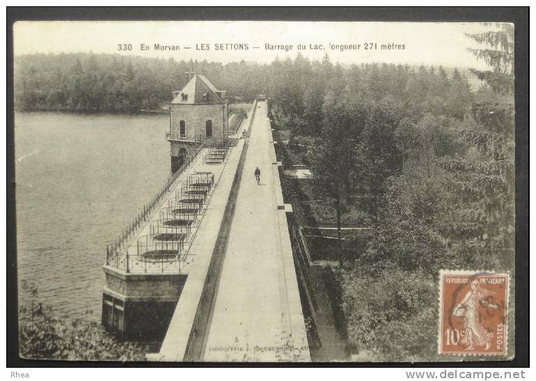 58 Les-Settons Montsauche-les-Settons barrage    D58D  K58180K  C58180C RH057860