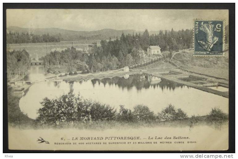 58 Les-Settons Montsauche-les-Settons lac    D58D  K58180K  C58180C RH057848